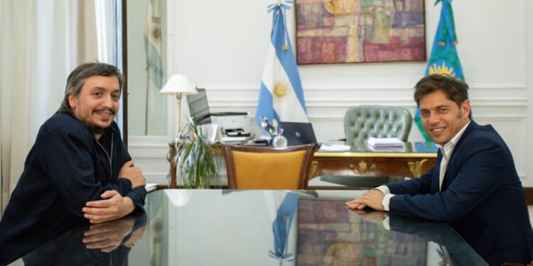 Axel Kicillof relativiza la propuesta de Máximo Kirchner para que presida el PJ e insiste con Magario