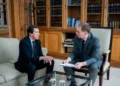 Progreso en la agenda federal: Santilli se reunió con el gobernador de Jujuy en Casa Rosada