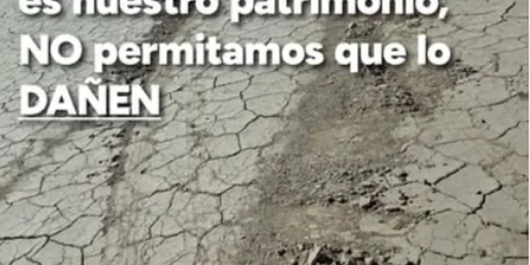 Un médico provoca daños irreparables en una zona protegida de San Juan