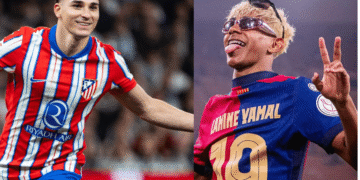 Lamine Yamal muestra su apoyo a la llegada de Julián Álvarez al Barcelona