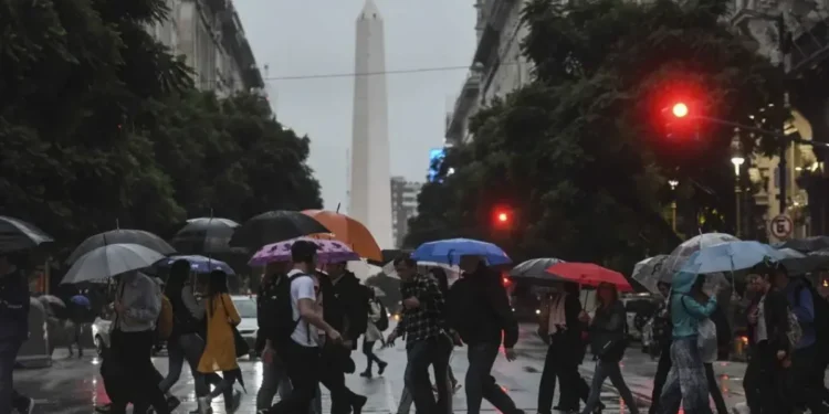 Seis días de lluvias continuas y vientos de hasta 50 km/h, seguido de un descenso en la temperatura