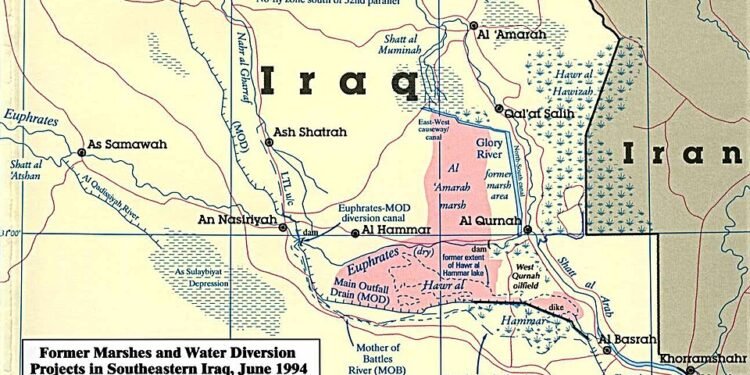 La transformación devastadora de las Marismas de Mesopotamia