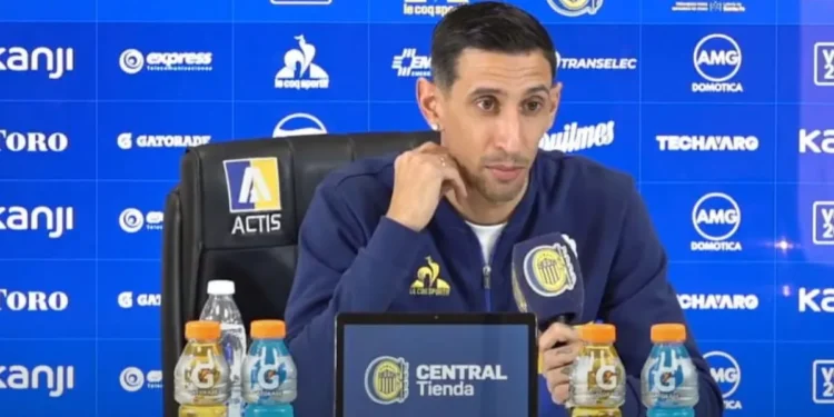 Expectativa en Rosario Central por la conferencia de prensa de Ángel Di María tras el clásico